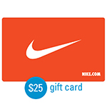 NIKE<sup>&reg;</sup> $25 Gift Card</u>