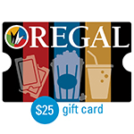 REGAL ENTERTAINMENT GROUP<sup>®</sup> $25 Gift Card</u>